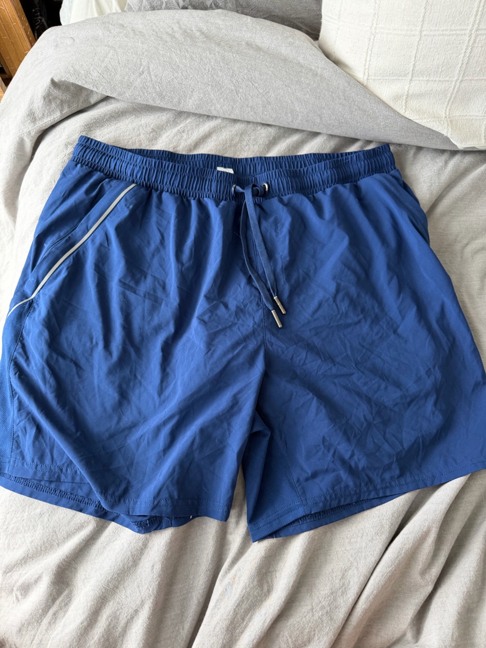Balance Athletica Deep Blue Athletic running shorts